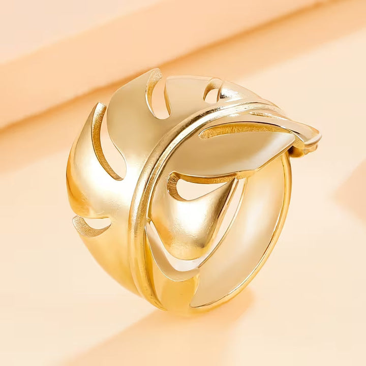 Bague Feuille de Monstera