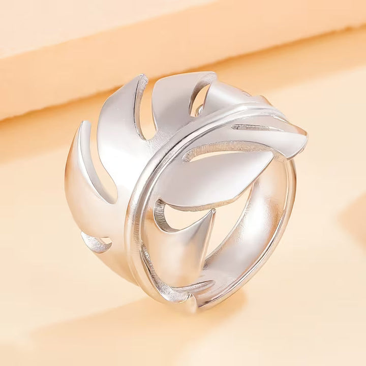 Bague Feuille de Monstera