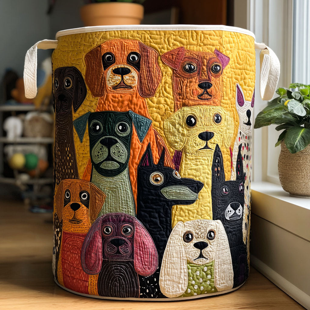 Plein de Chiens | Panier de Rangement Matelassé