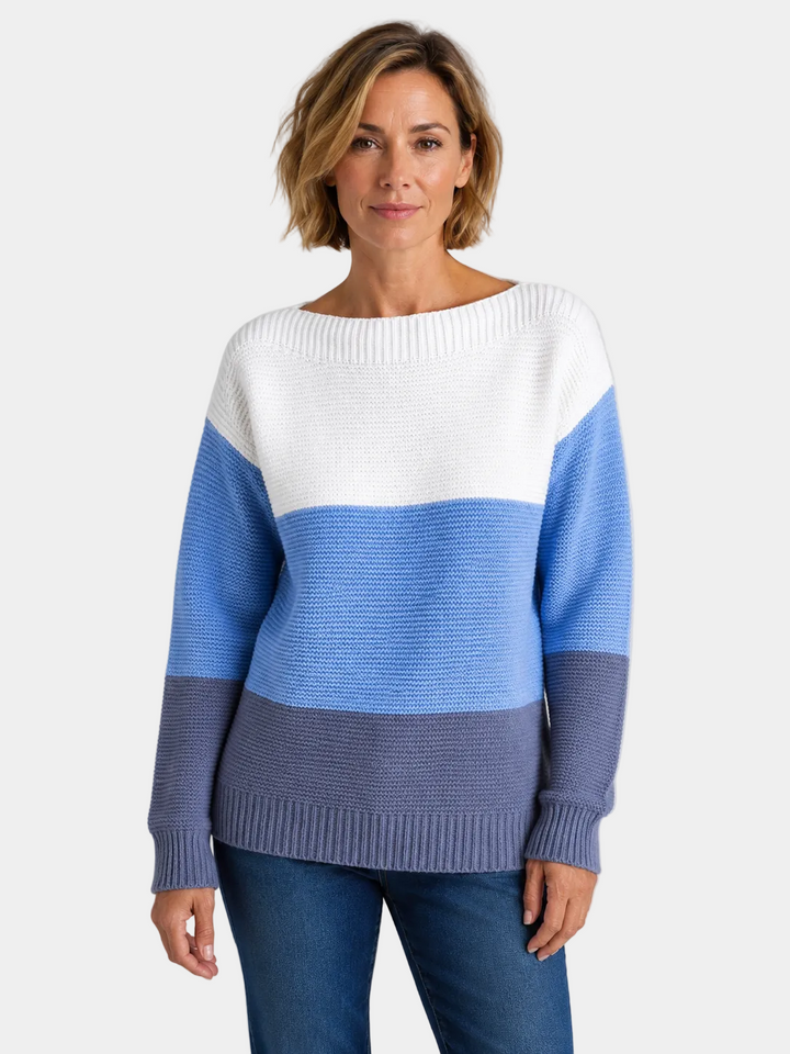 Serena | Pull Dégradé Doux avec Coupe Confortable