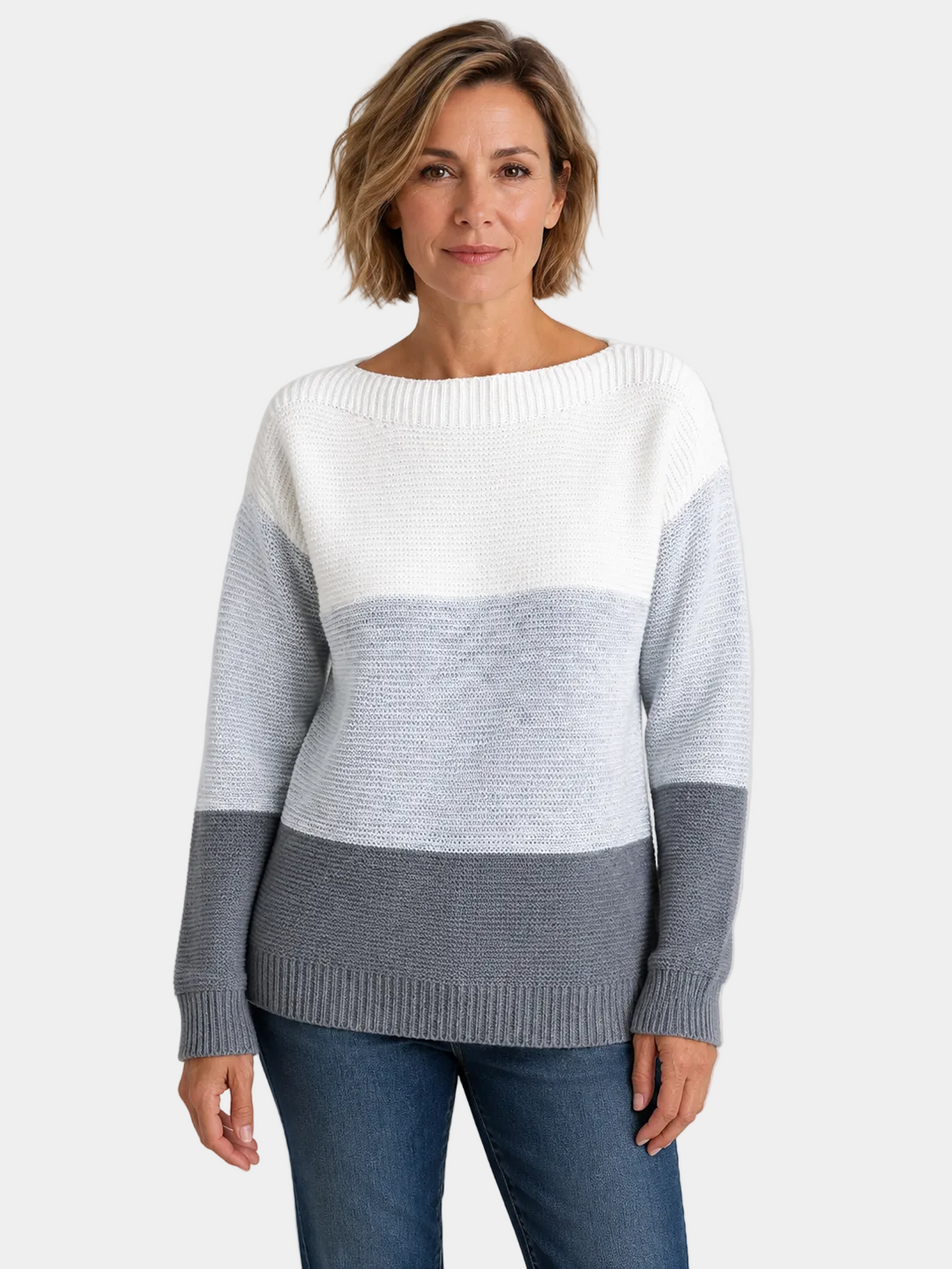 Serena | Pull Dégradé Doux avec Coupe Confortable