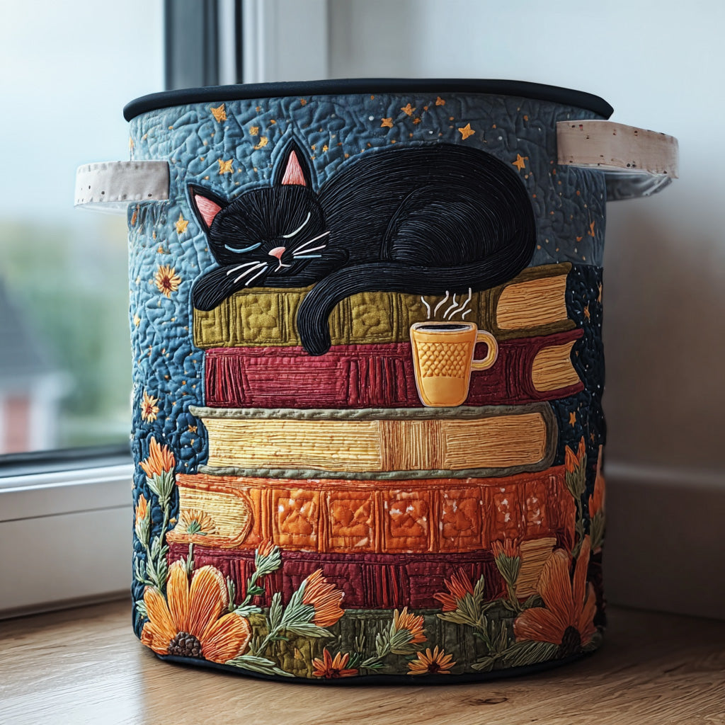 Chats Colorés | Panier de Rangement Matelassé