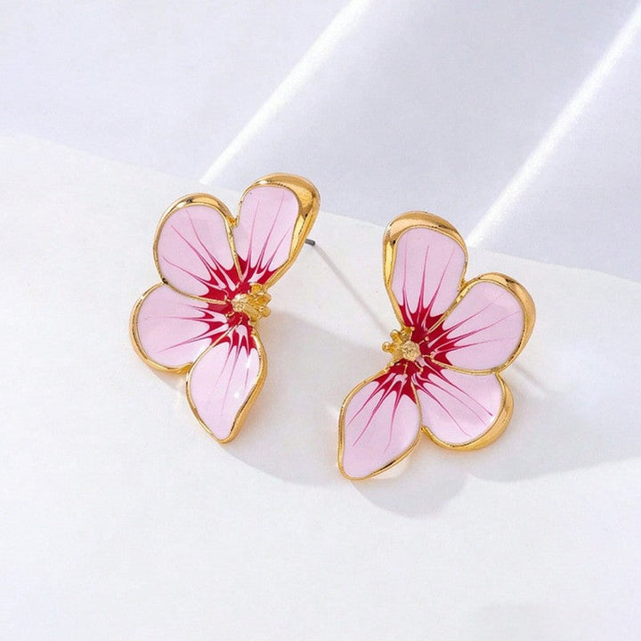 Boucles d'Oreilles Pétale Papillon