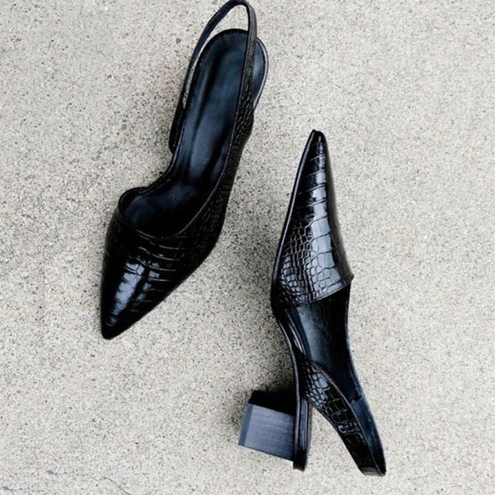 Wynn - Chaussures à talon, bout large