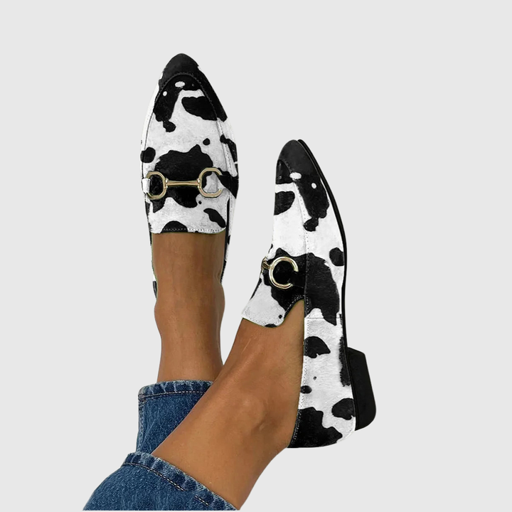 Diana - Mocassins imprimés avec détail à boucle