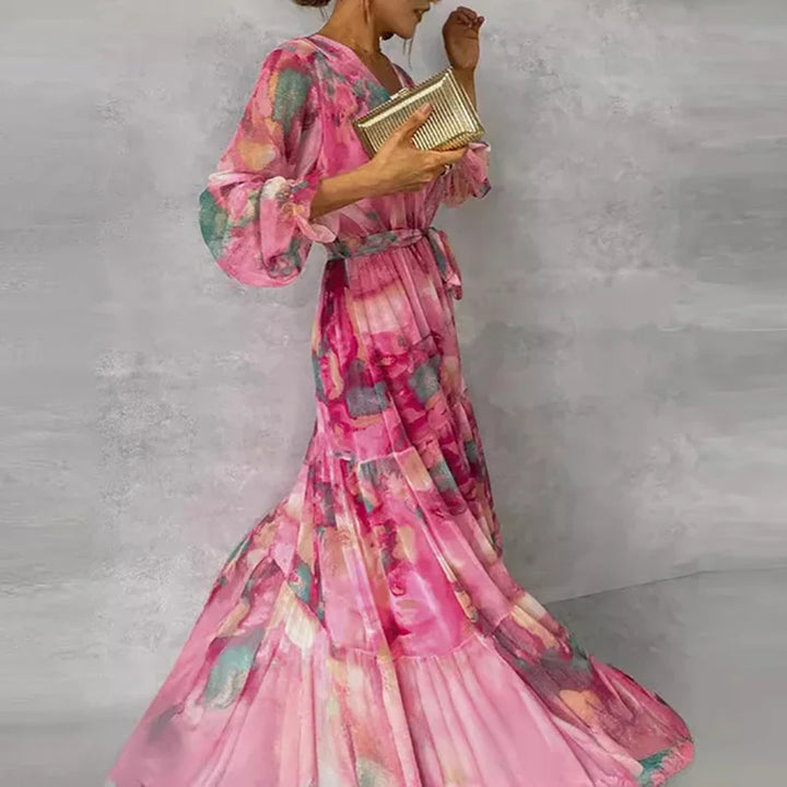Sophie | Robe Fleurie Élégante