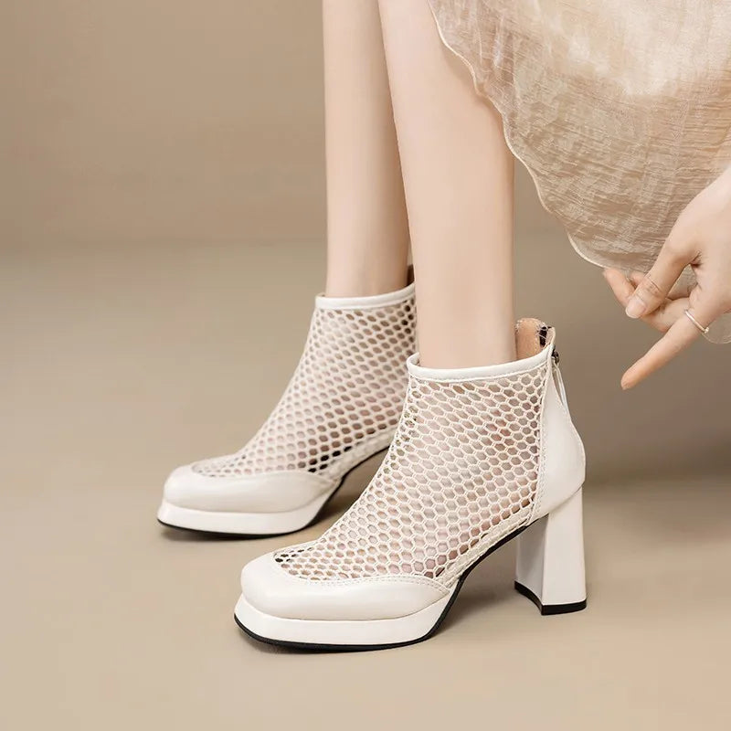 Stella Escarpins Talon Épais