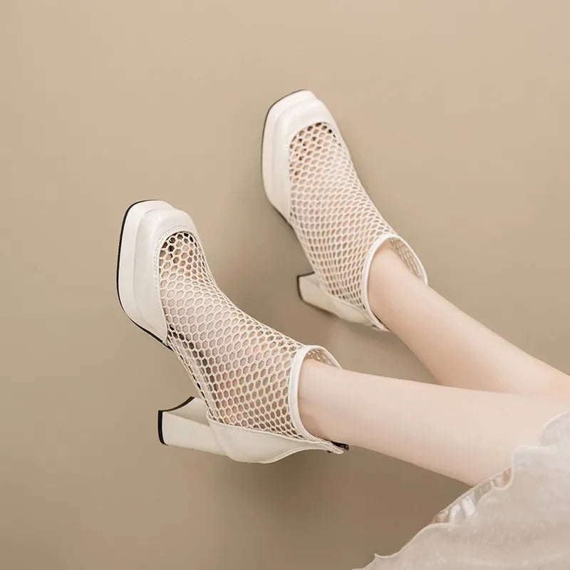 Stella Escarpins Talon Épais
