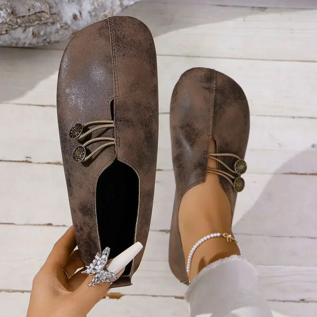 Charlee™ Mocassins Orthopédiques en Daim Doux pour Femme