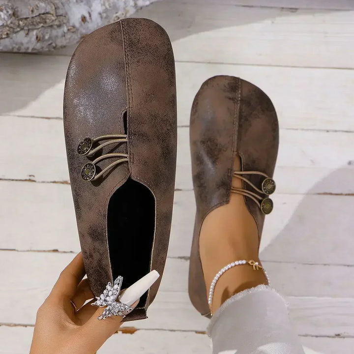 Charlee™ Mocassins Orthopédiques en Daim Doux pour Femme