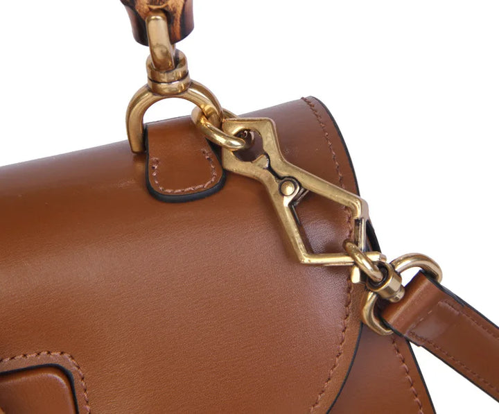 Le Sac Astor à Poignée en Bambou