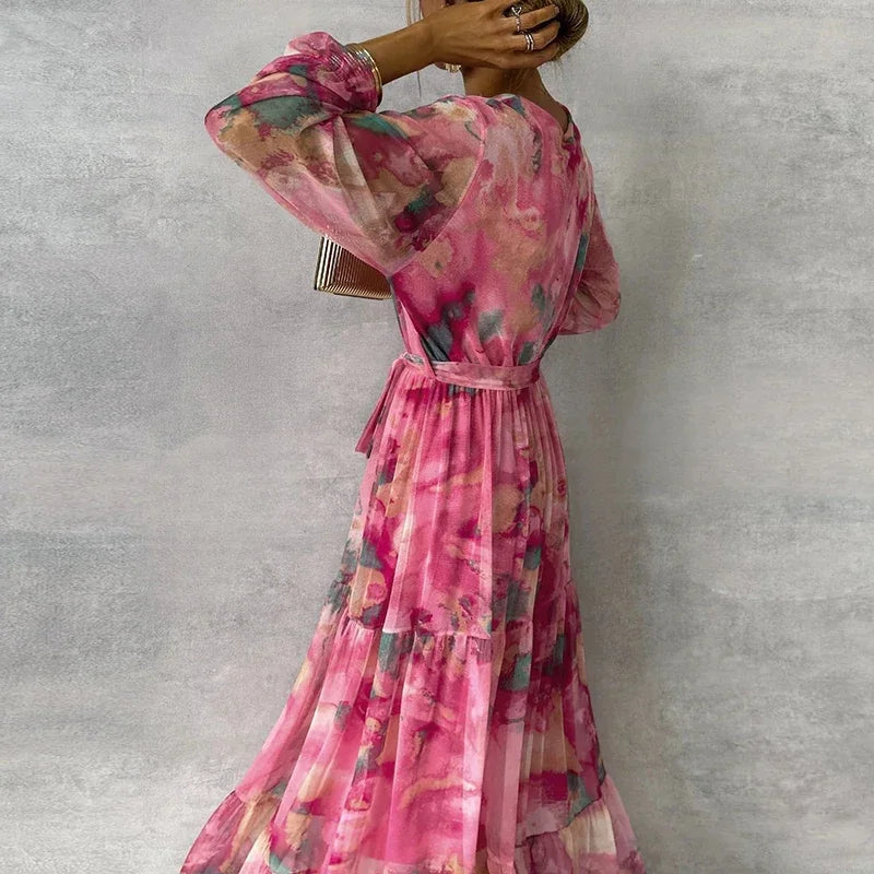 Sophie | Robe Fleurie Élégante