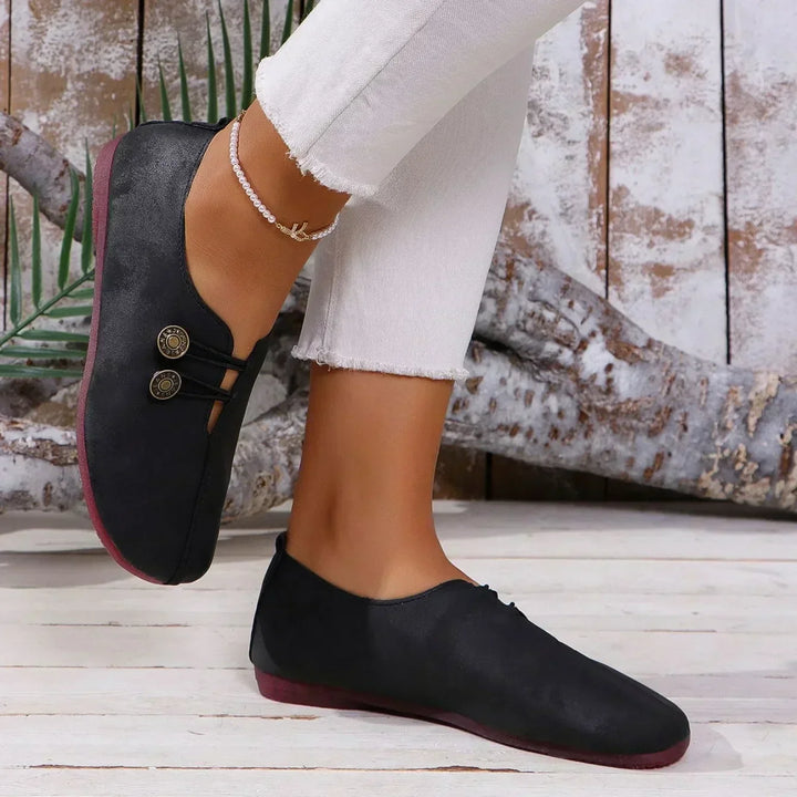 Charlee™ Mocassins Orthopédiques en Daim Doux pour Femme