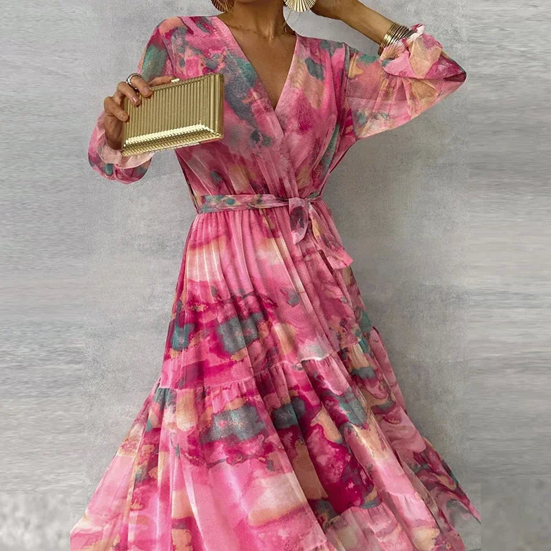 Sophie | Robe Fleurie Élégante