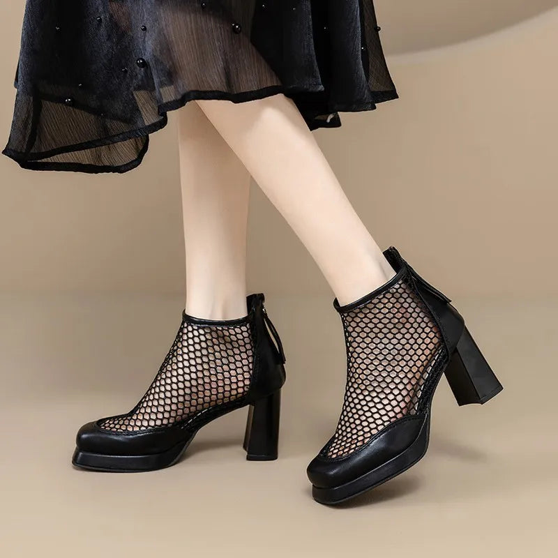 Stella Escarpins Talon Épais