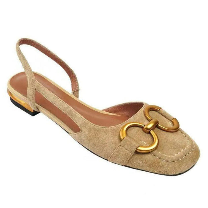 Brenna™ Sandales Orthopédiques en Cuir à Boucle