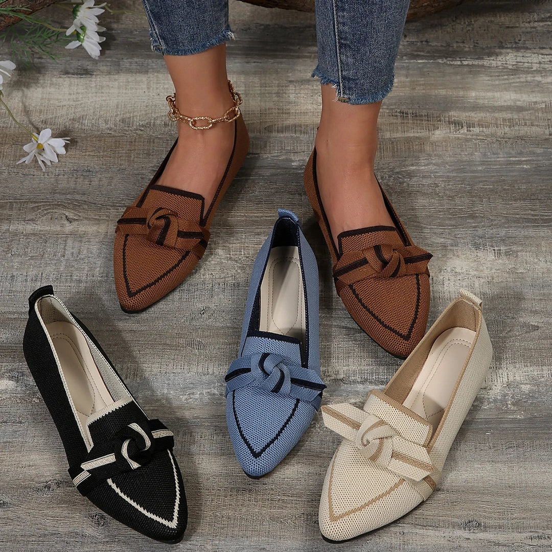 Nellie™ Mocassins Décontractés à Bout Pointu
