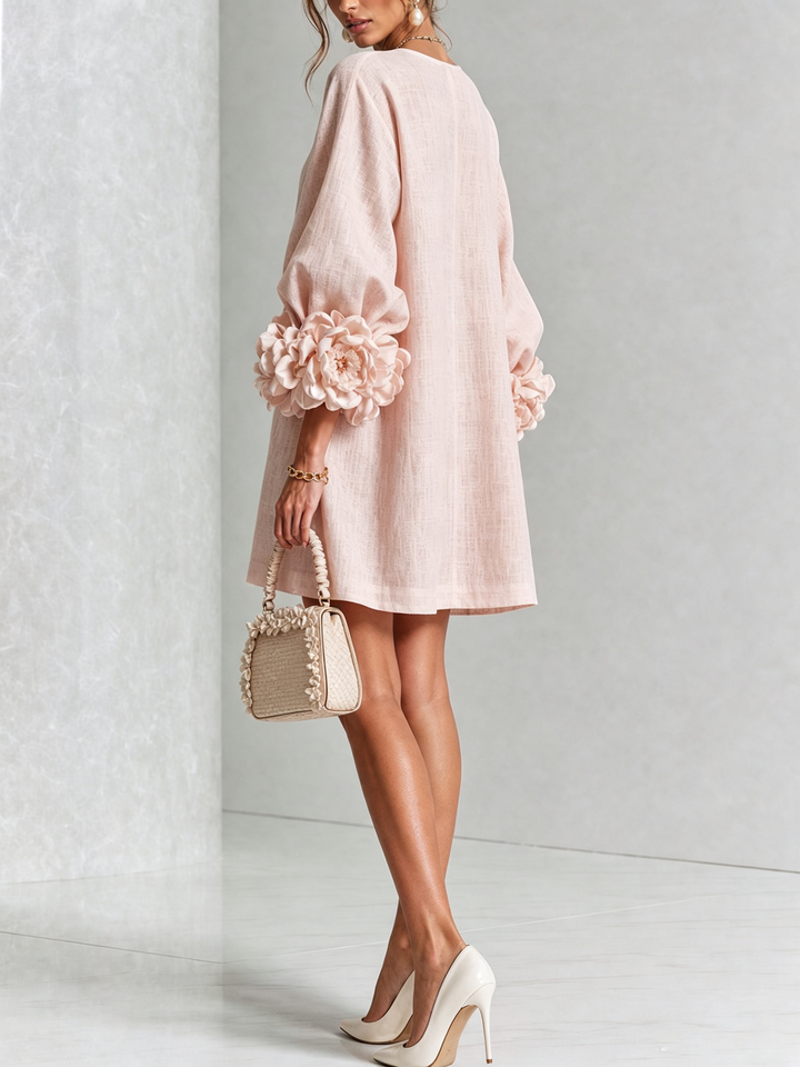 Amélie | Robe Florale Boutonnée