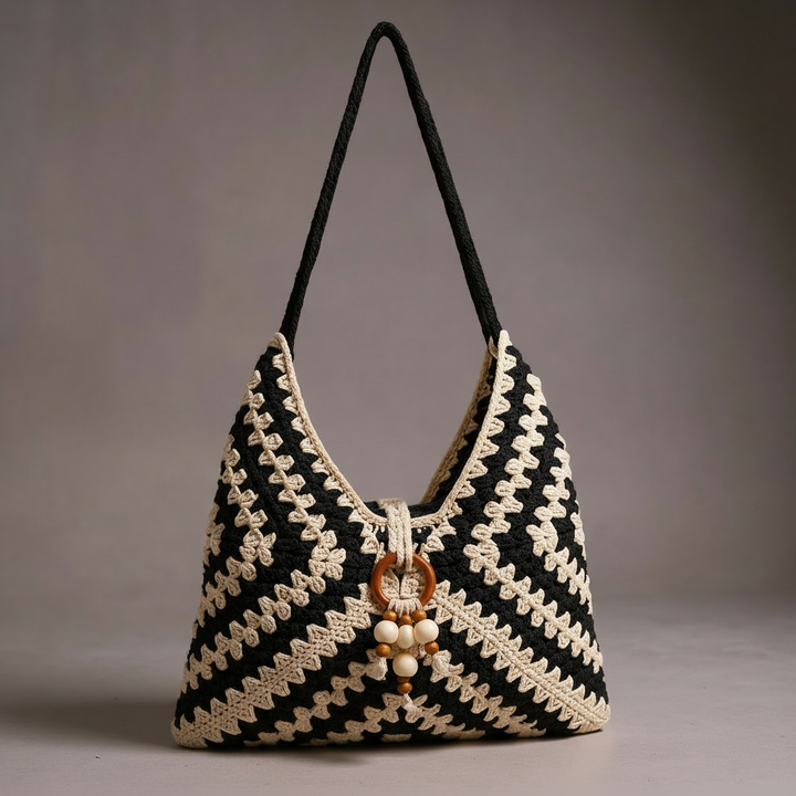 Sac Fourre-Tout Crochété Noelle