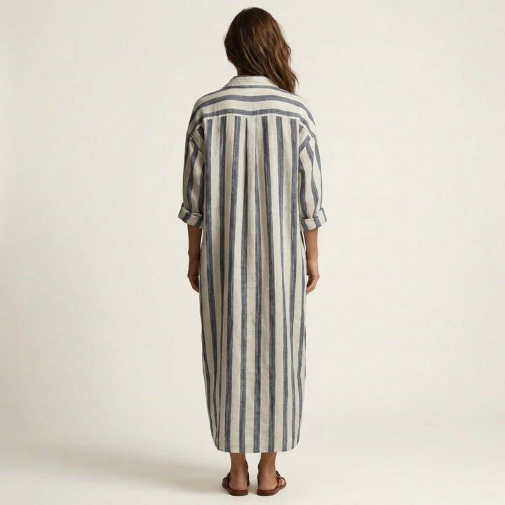 Carra | Robe Maxi Rayée