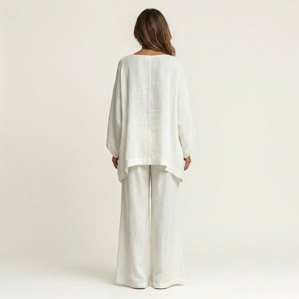 Majolie | Ensemble Bohème en Mélange de Lin