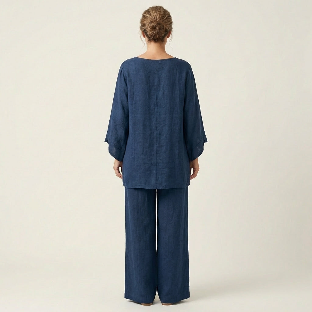 Majolie | Ensemble Bohème en Mélange de Lin