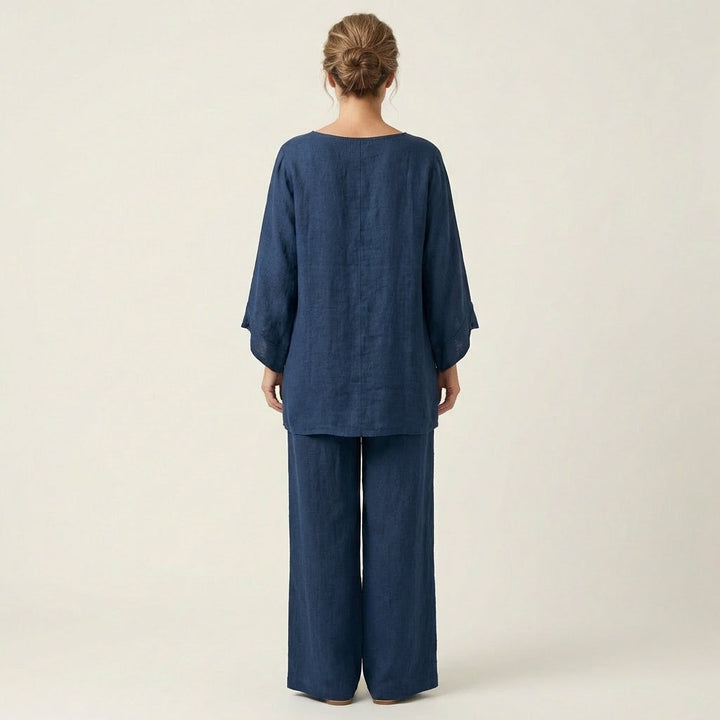 Majolie | Ensemble Bohème en Mélange de Lin