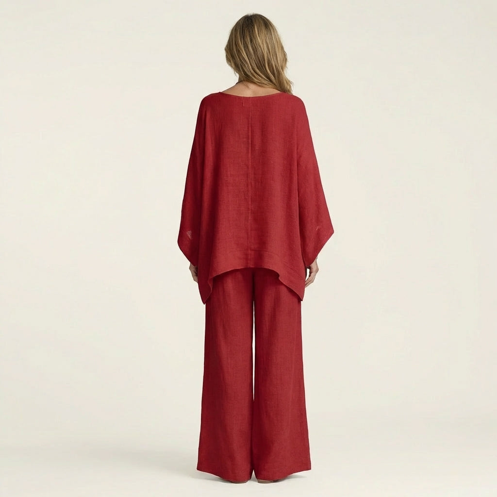 Majolie | Ensemble Bohème en Mélange de Lin