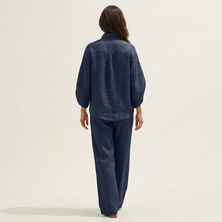 Zerah | Ensemble Deux Pièces en Lin